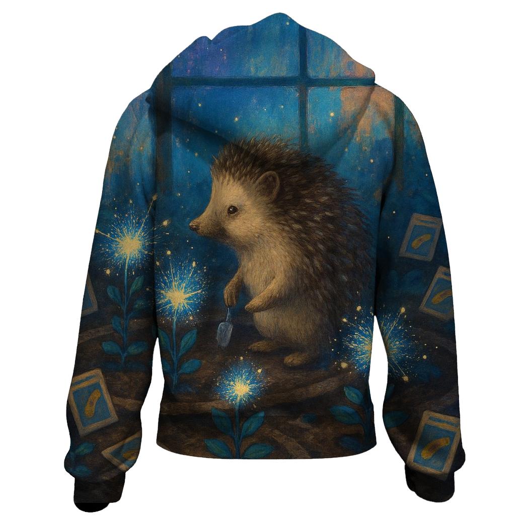 Meteor Garden Hedgehog pullover hoodies