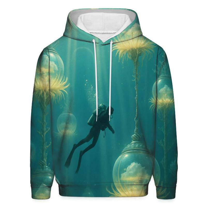 Random Lantern Reef Diver custom hoodies