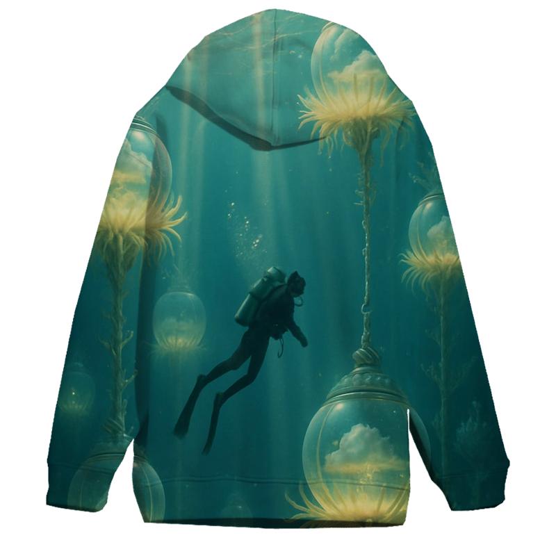 Random Lantern Reef Diver custom hoodies