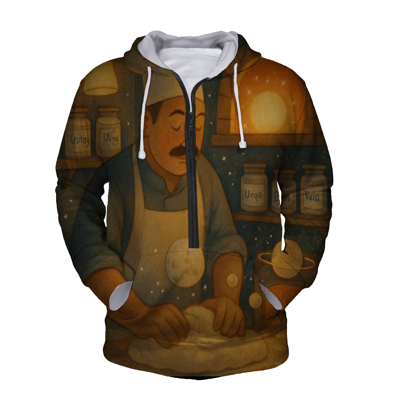 Starlit Bread Baker custom hoodies