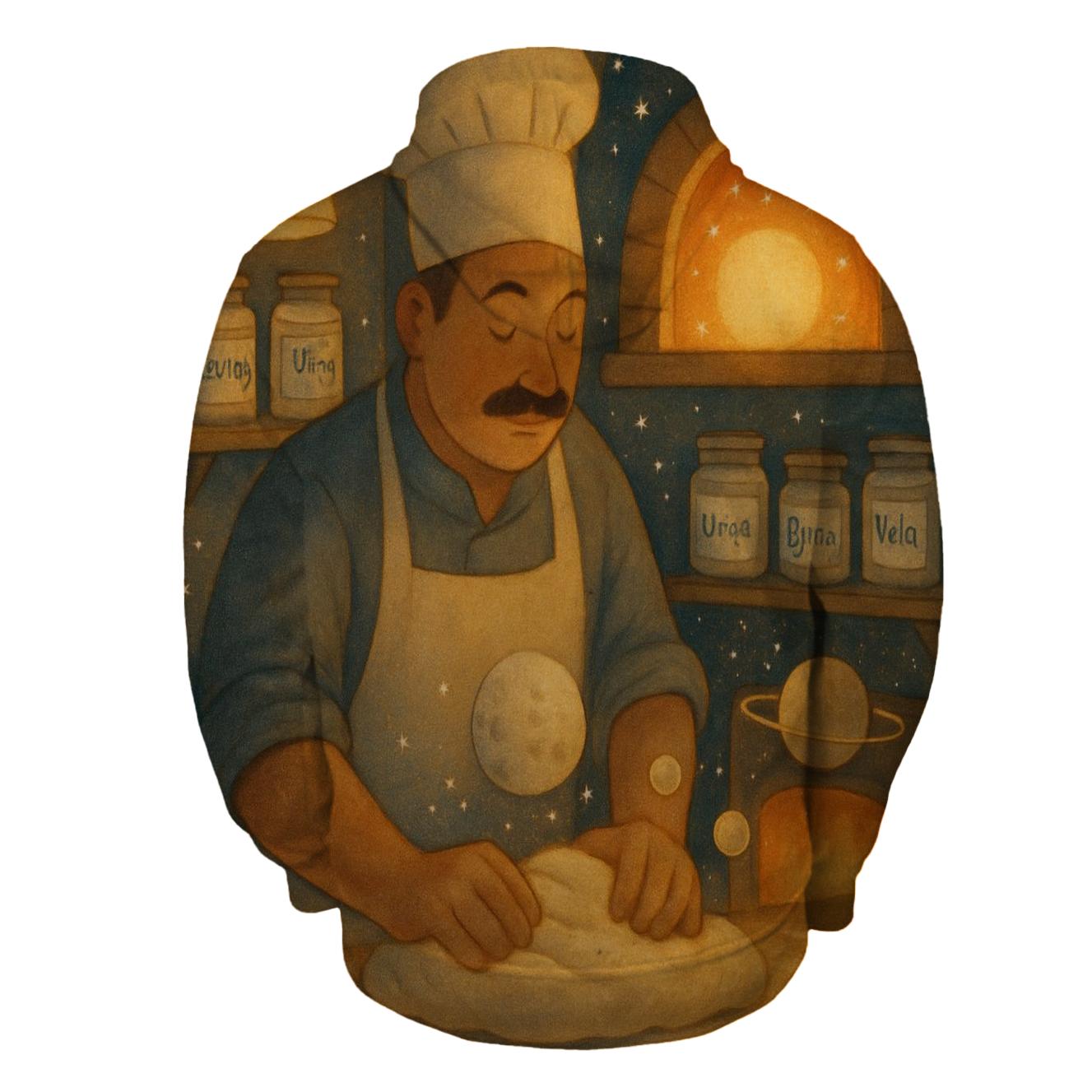 Starlit Bread Baker custom hoodies