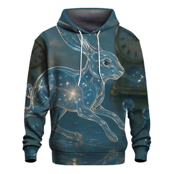 Hollowglass Hare graphic hoodies