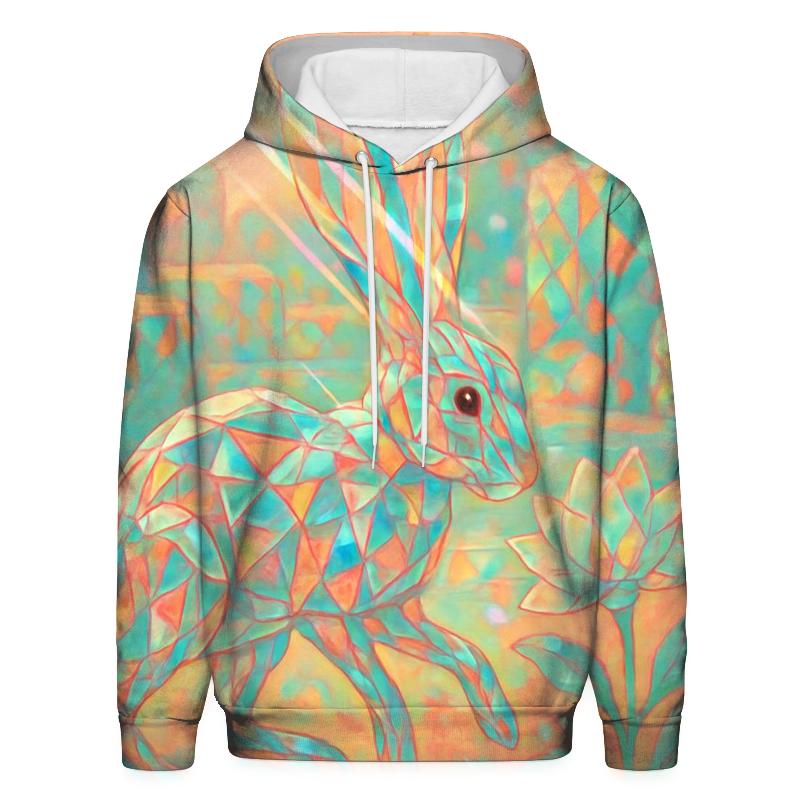Random Glasswright Hare graphic hoodies