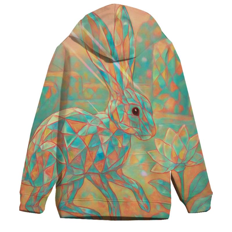 Random Glasswright Hare graphic hoodies