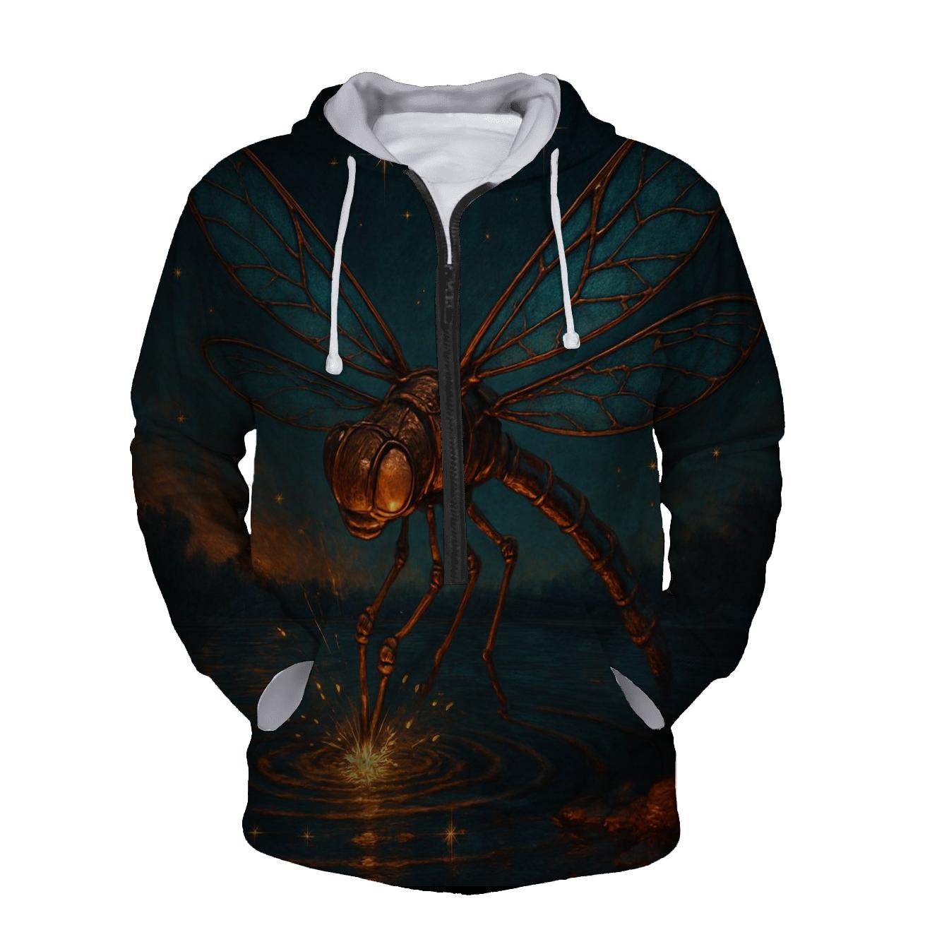 Flickerforge Dragonfly zip-up hoodies