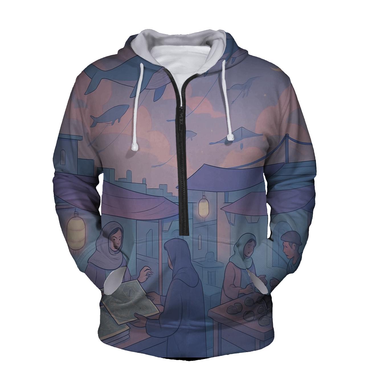 Skyline Paper Market hoodie styles