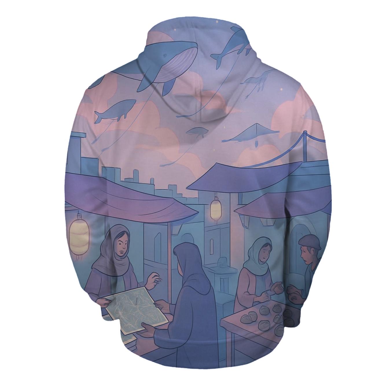 Skyline Paper Market hoodie styles