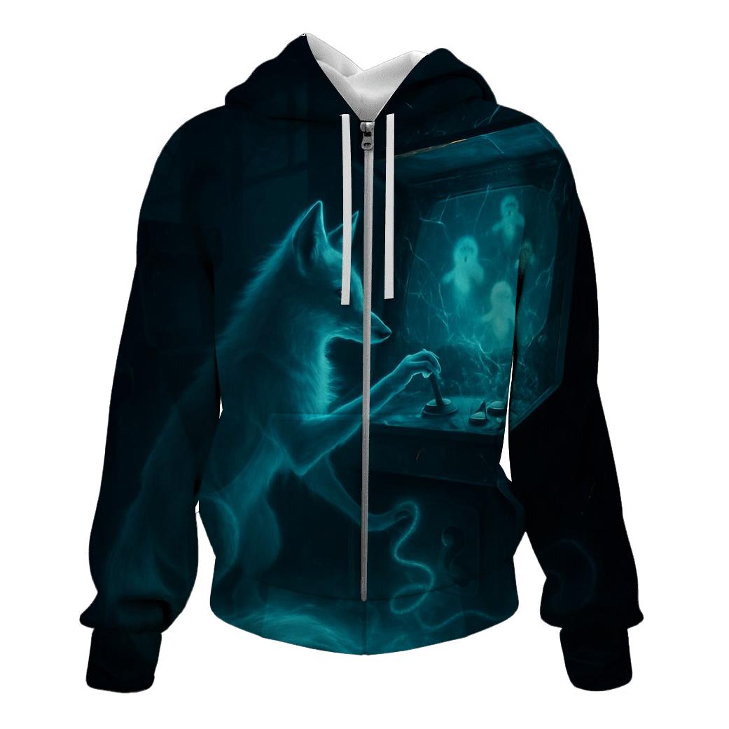 Phantom Arcade Fox embroidered hoodies