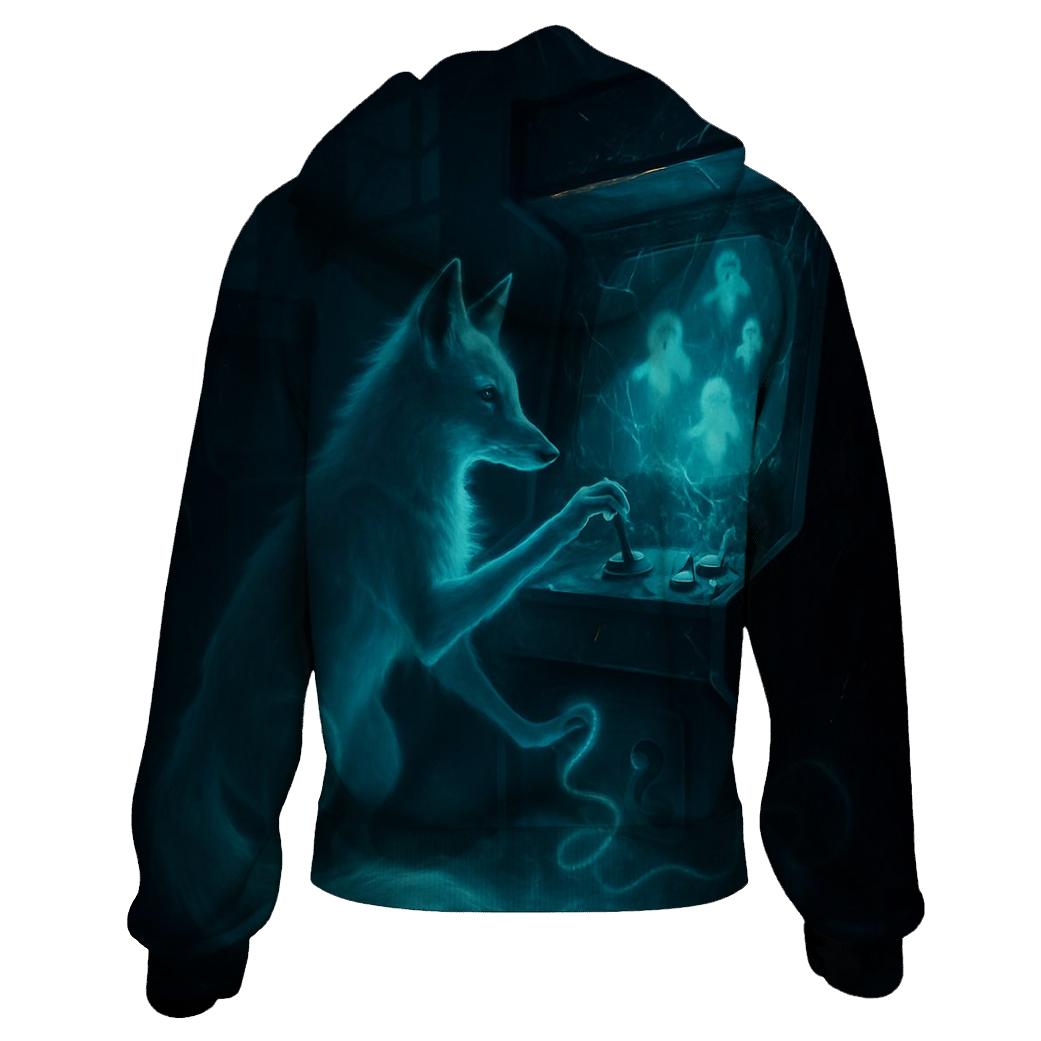 Phantom Arcade Fox embroidered hoodies