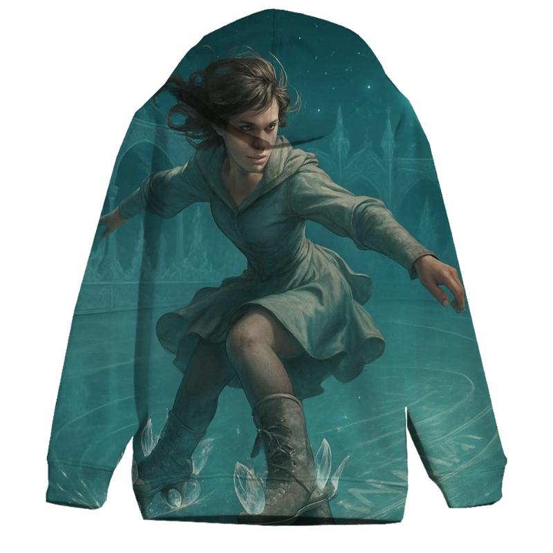 Random Quartz Skater printed hoodies