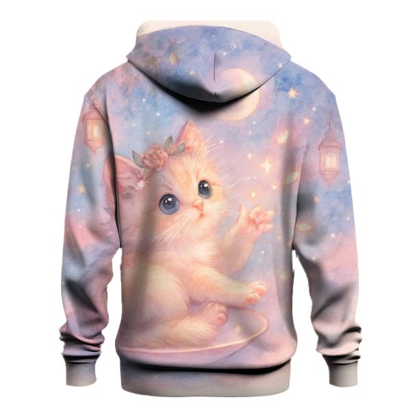 Starlit Tea Party Kitten hoodie trends