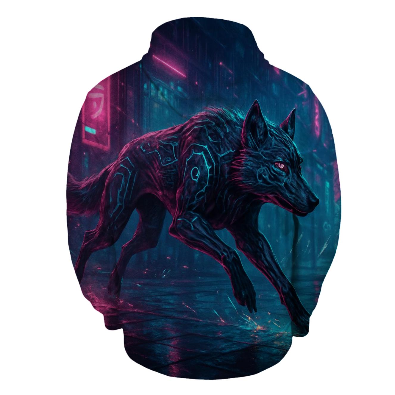 Chrome Night Runner hoodies fashion