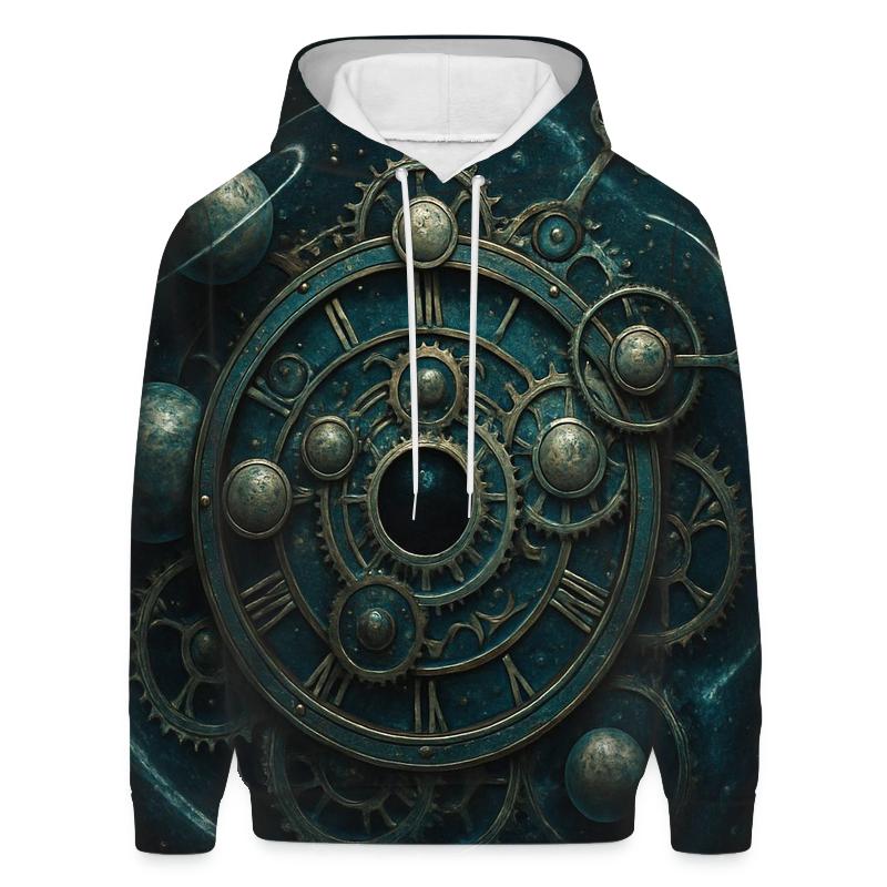 Celestial Clockwork graphic hoodies