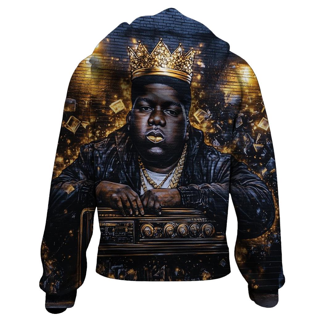 Crown On The Corner embroidered hoodies