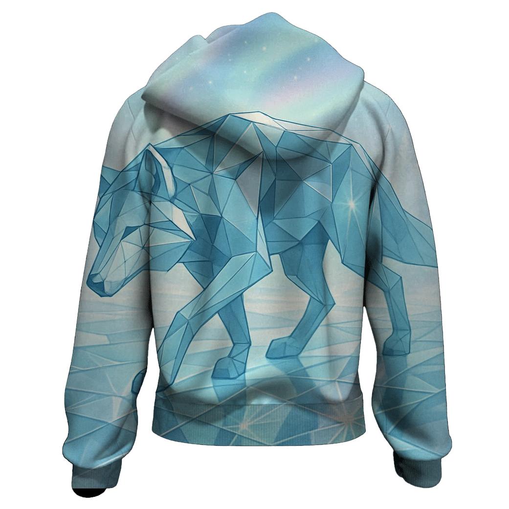 Glass Aurora Tracker custom hoodies