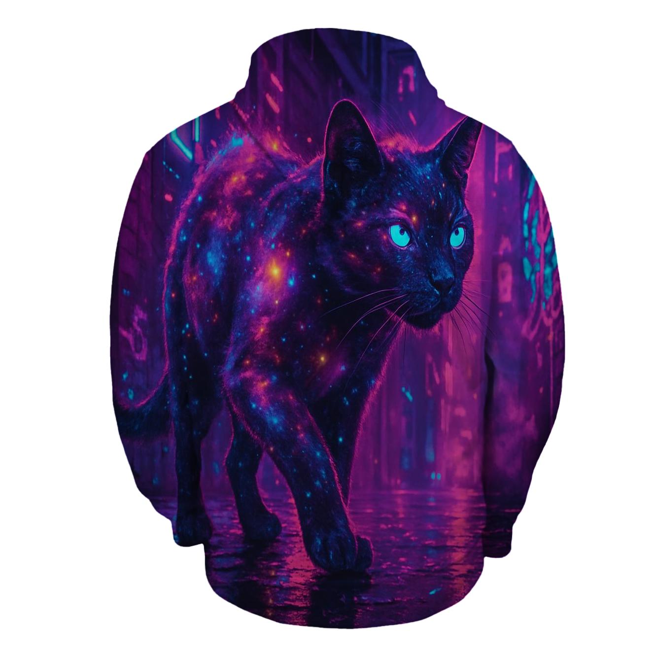 Nebula Alley Cat premium hoodies