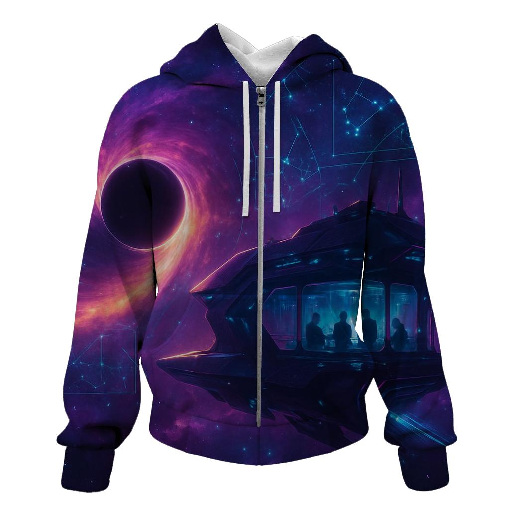 Black Hole Observatory pullover hoodies