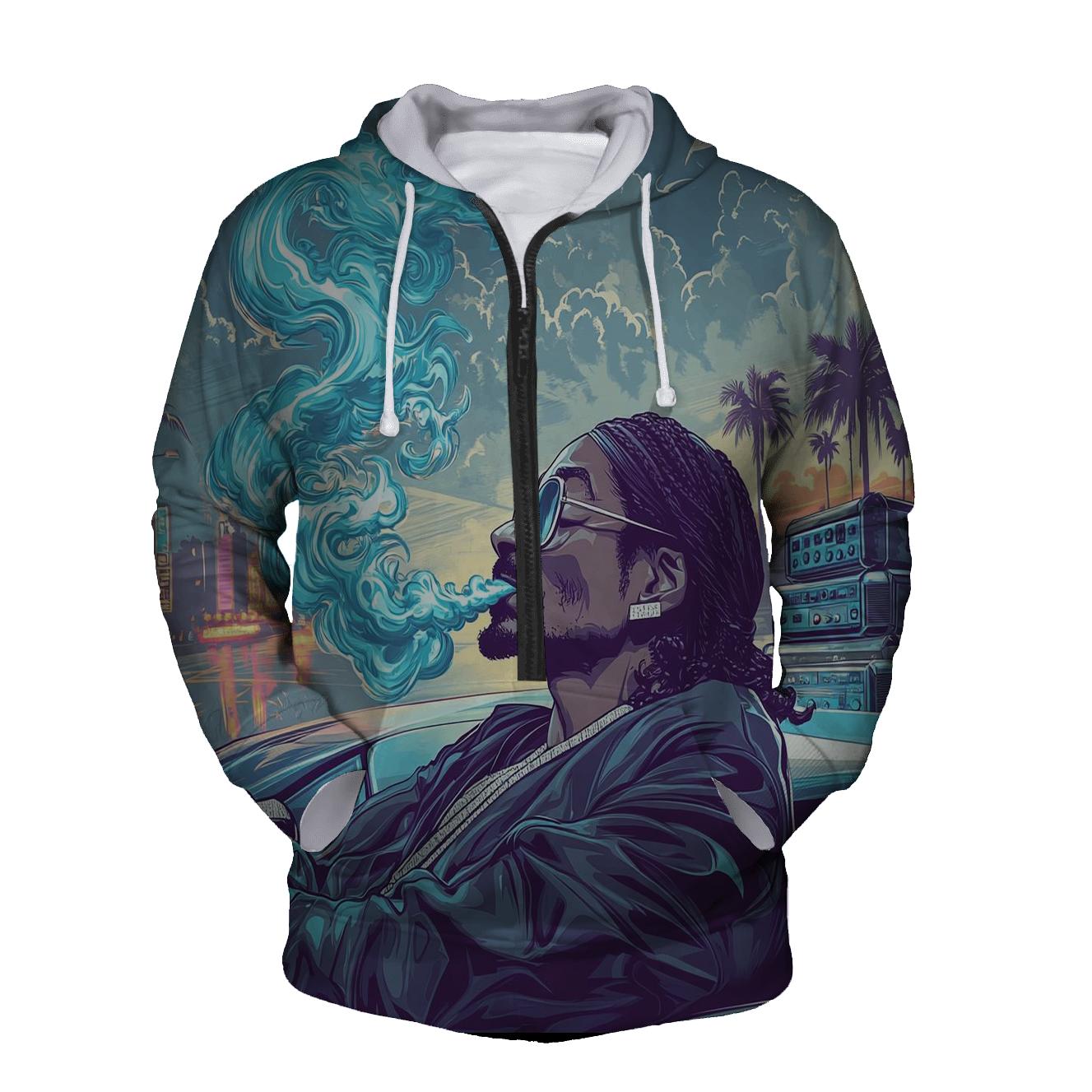 West Coast Sunset Rhythm hoodies fashion