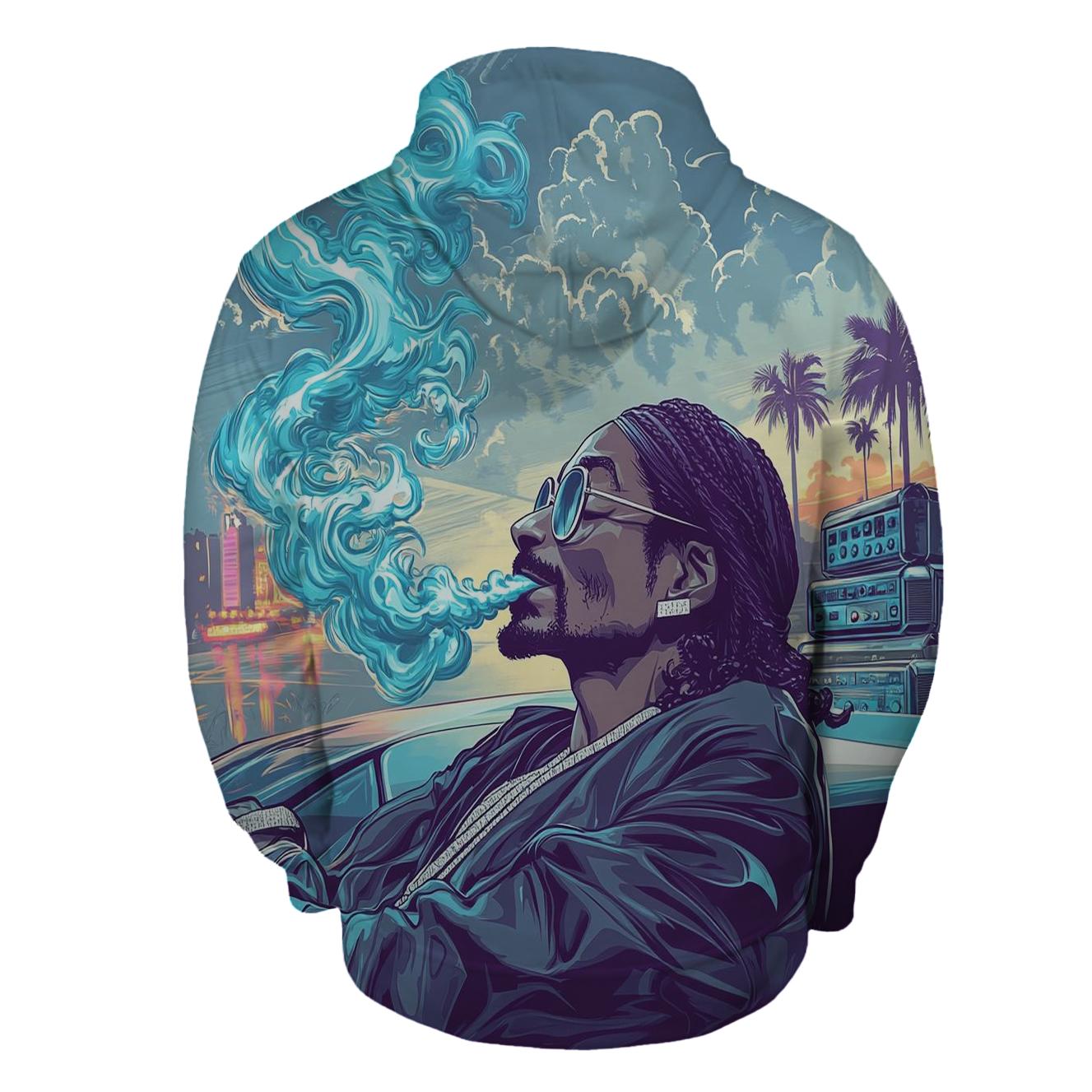 West Coast Sunset Rhythm hoodies fashion