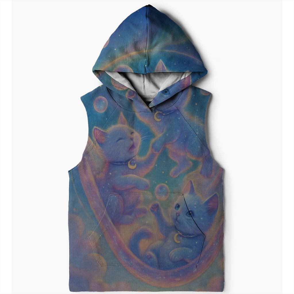 Aurora Cosmic Kittens designer hoodies