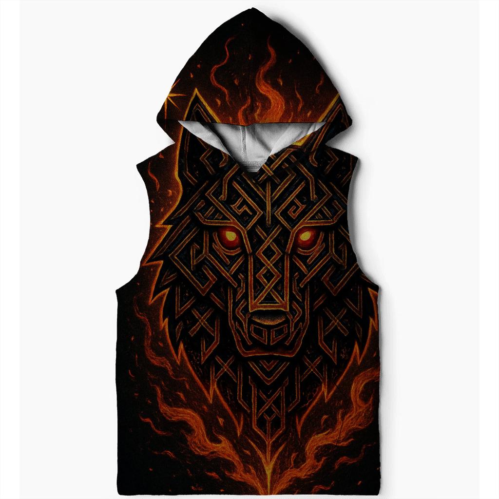 Ember Rune Alpha printed hoodies