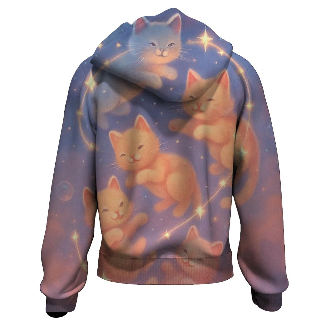 Constellation Naplings embroidered hoodies
