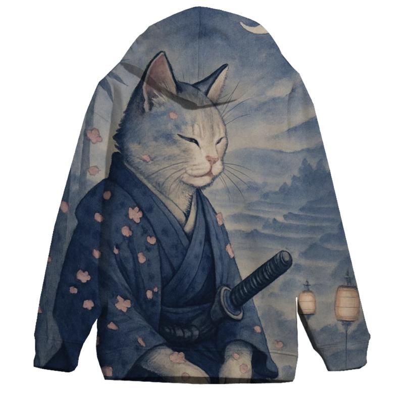 Samurai Moon Whisper hoodie trends