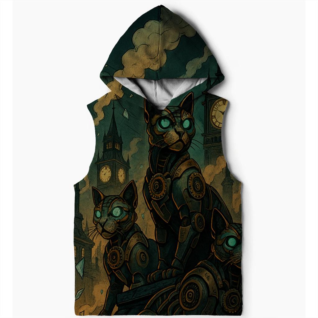 Clockwork Alley Guardians printed hoodies