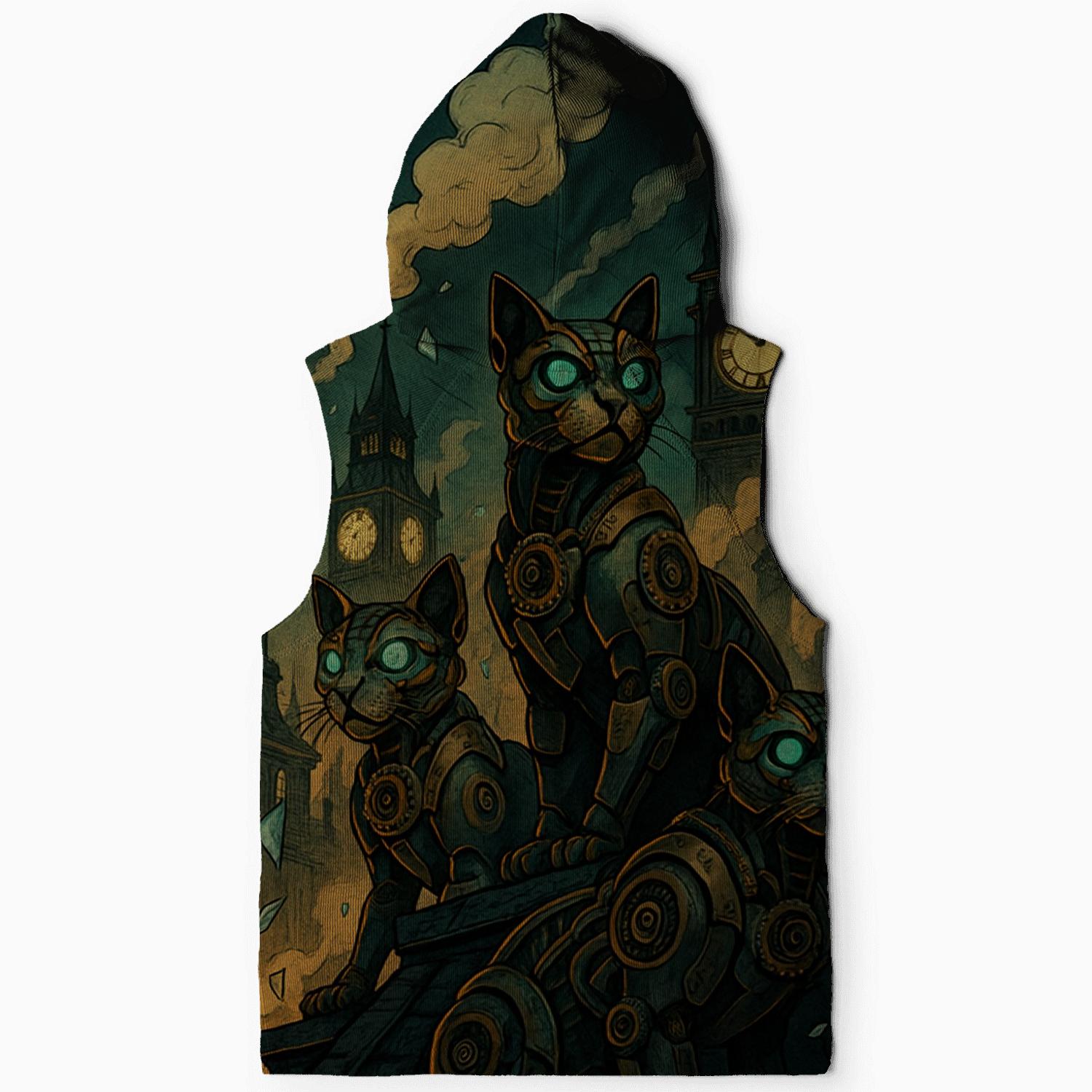 Clockwork Alley Guardians printed hoodies