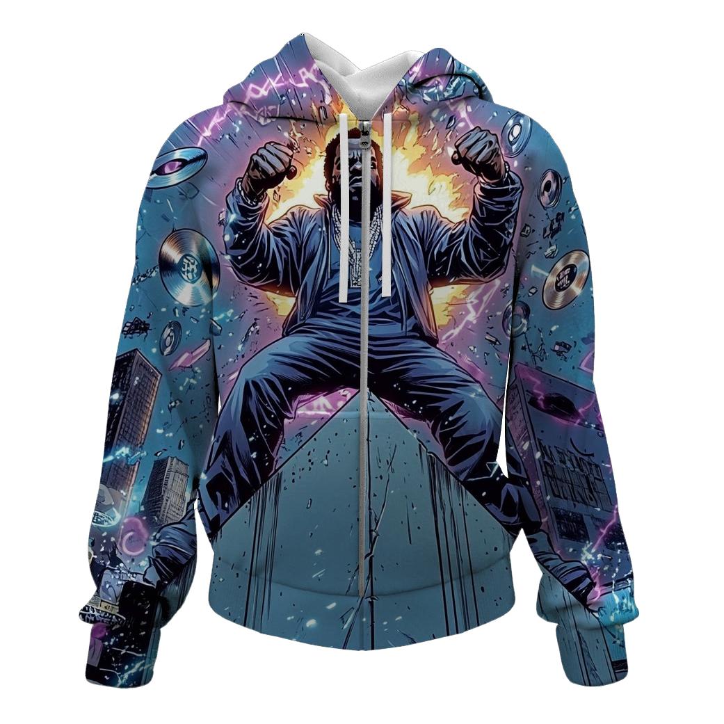 Ice Cube Concrete Symphony designer hoodies