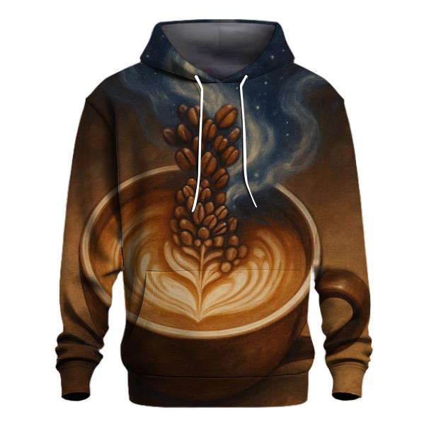 Galactic Latte Bloom hoodies fashion