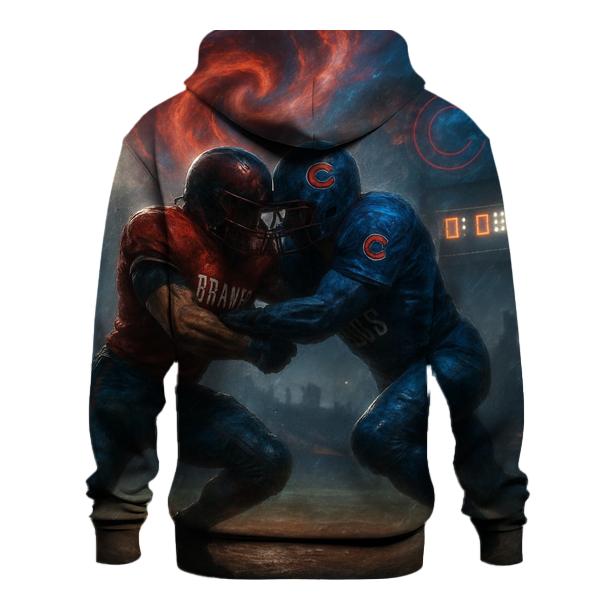 Clash At The Midnight Ballpark graphic hoodies