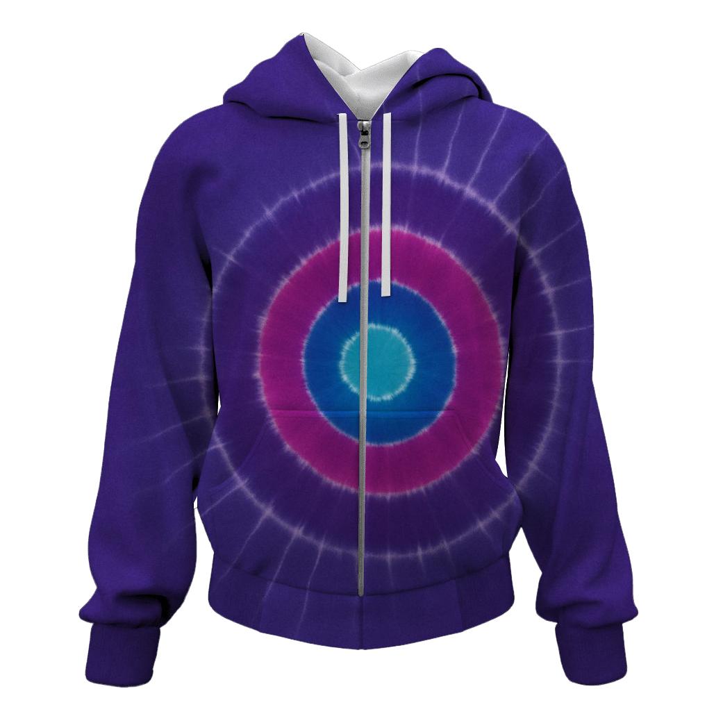 Lensed Bullseye Constellation embroidered hoodies