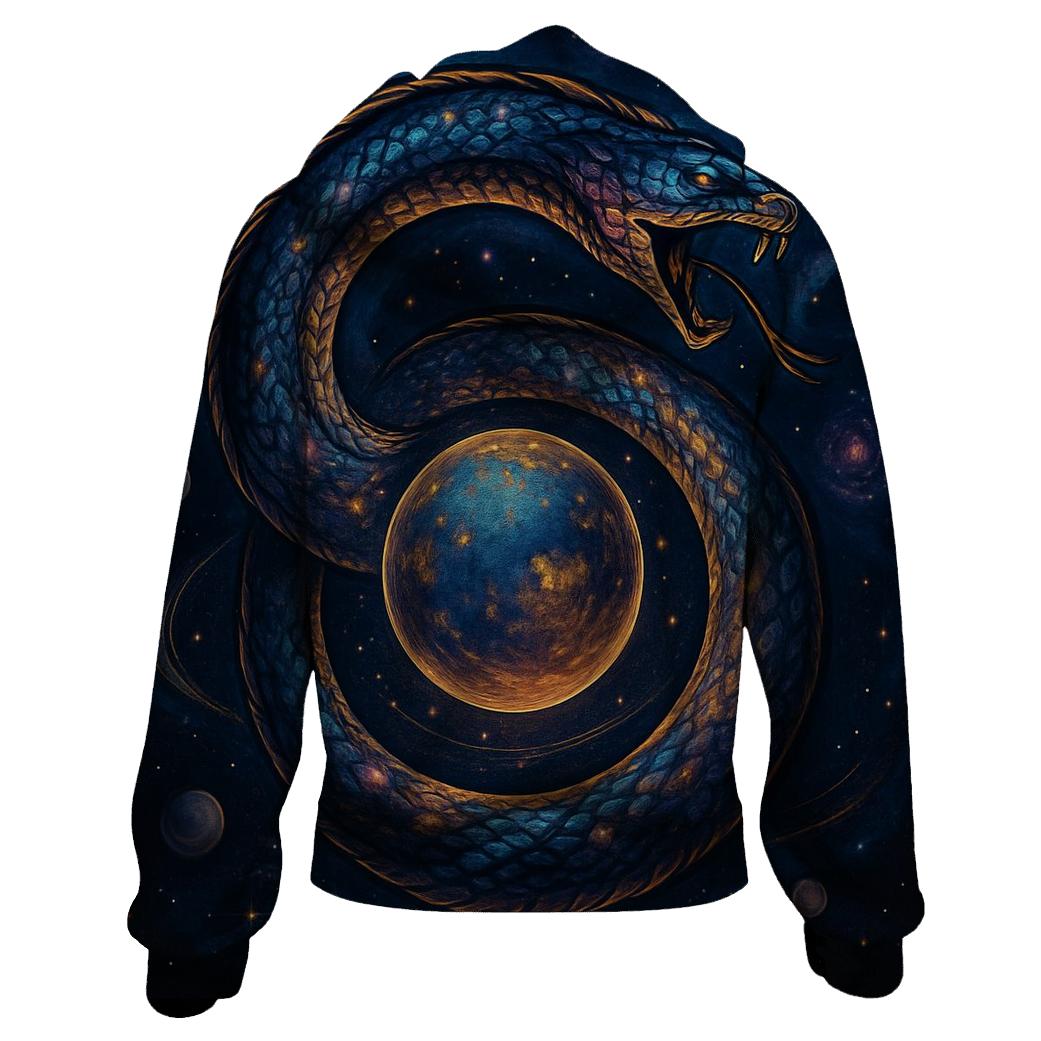 Cosmic Ouroboros Dance hoodies fashion