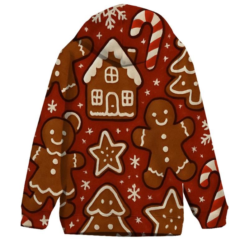 Frosted Gingerbread Dream Design custom hoodies