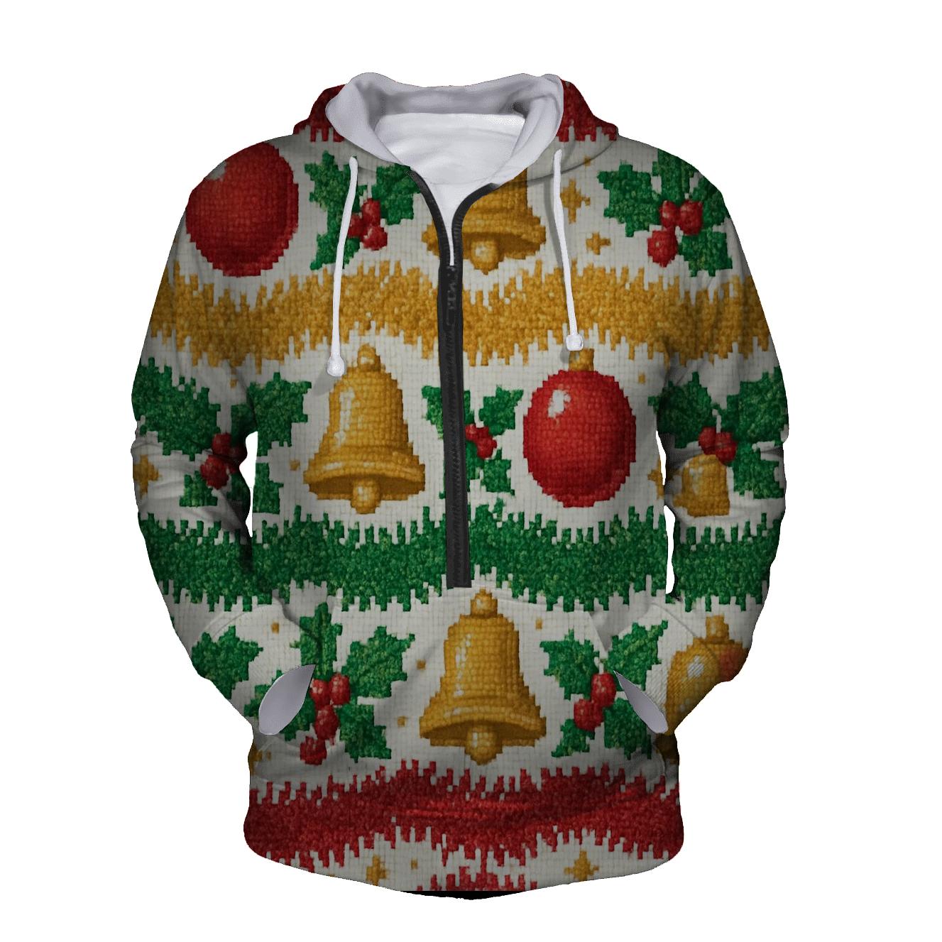 Tinsel Tangle Garland Design premium hoodies