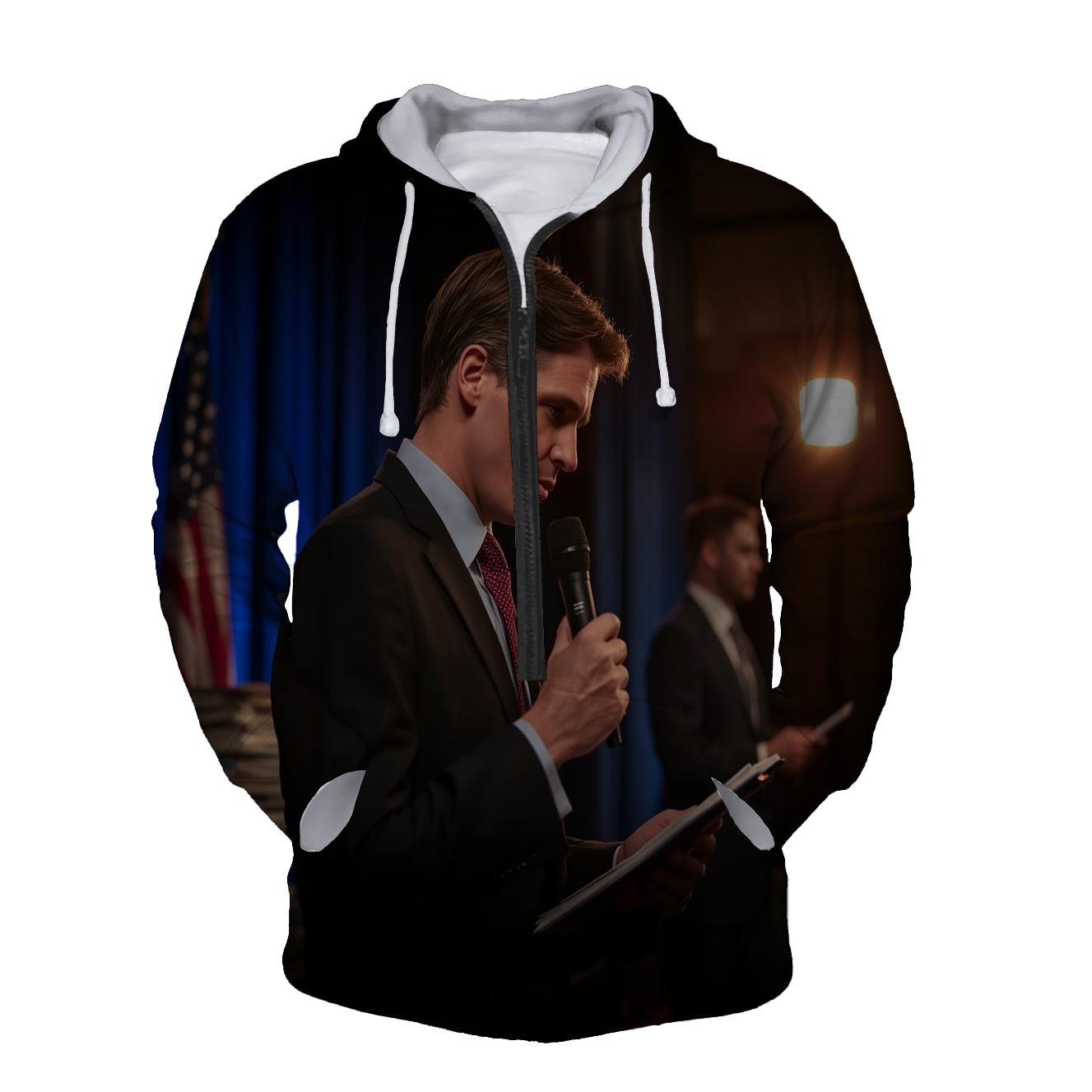 Backstage Reflection Before The Campus Debate hoodie styles
