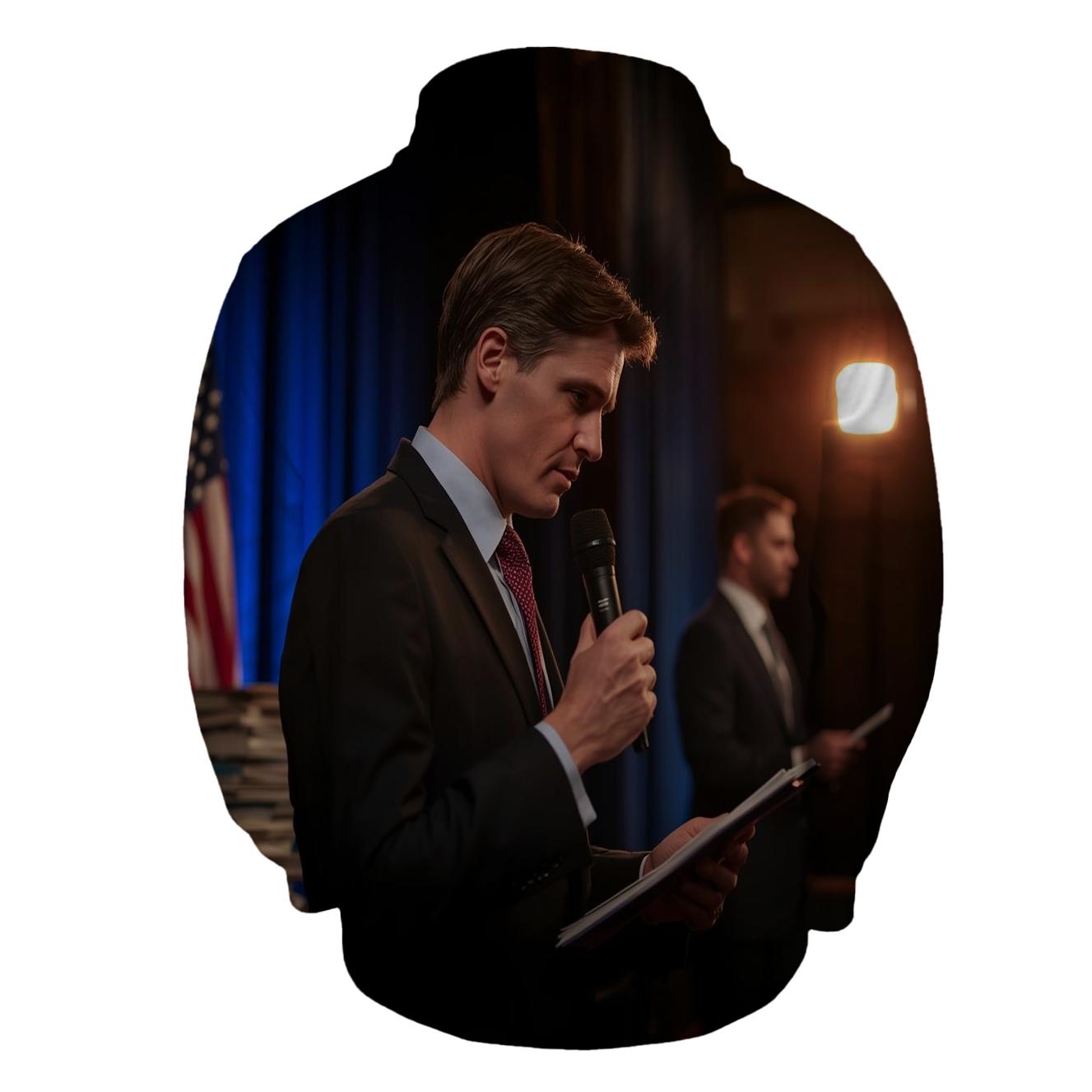 Backstage Reflection Before The Campus Debate hoodie styles