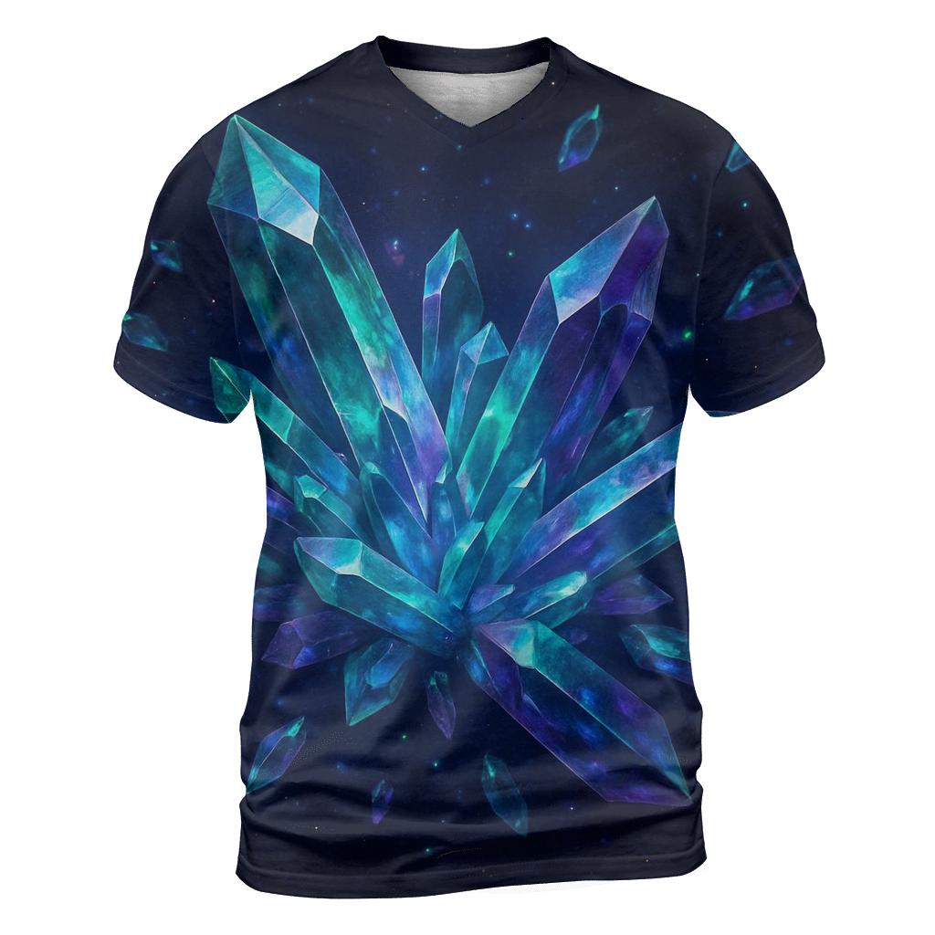 Celestial Shard Symphony designer pattern shirts