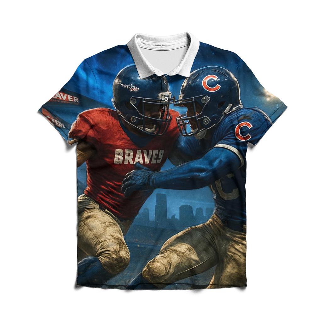 Battle At Midnight Ballpark custom polo shirts