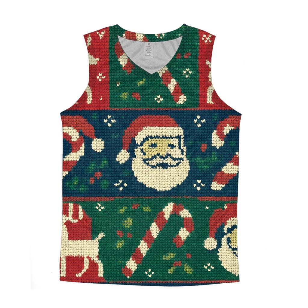 Tinsel Town Knit Carousel Design personalized athletic tanks