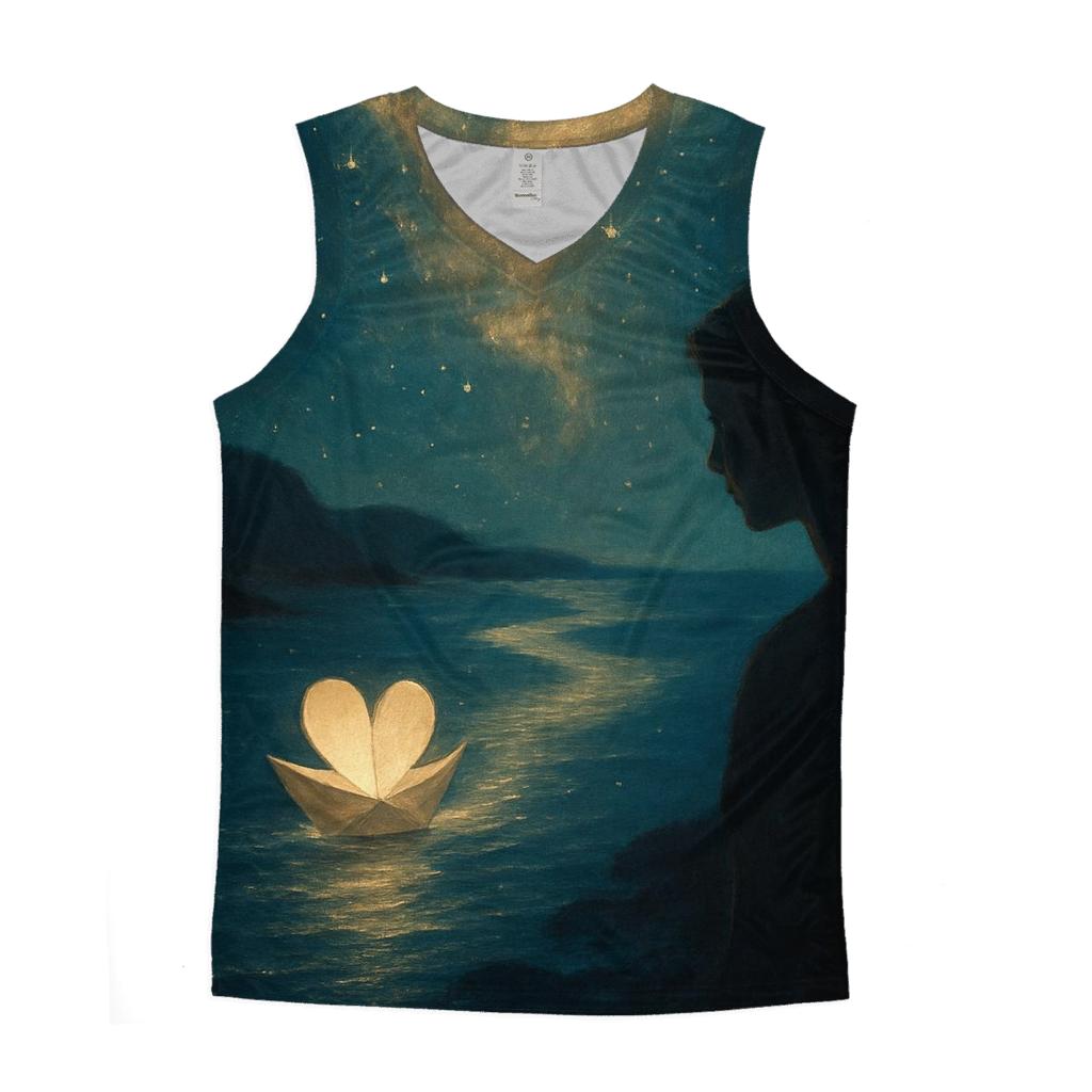 The Heart Sails Home trendy fitted tank tops