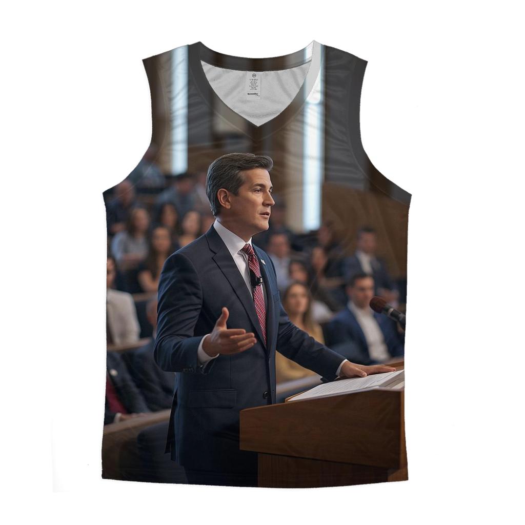 Charlie Kirk Engaged In Campus Debate designer workout tanks