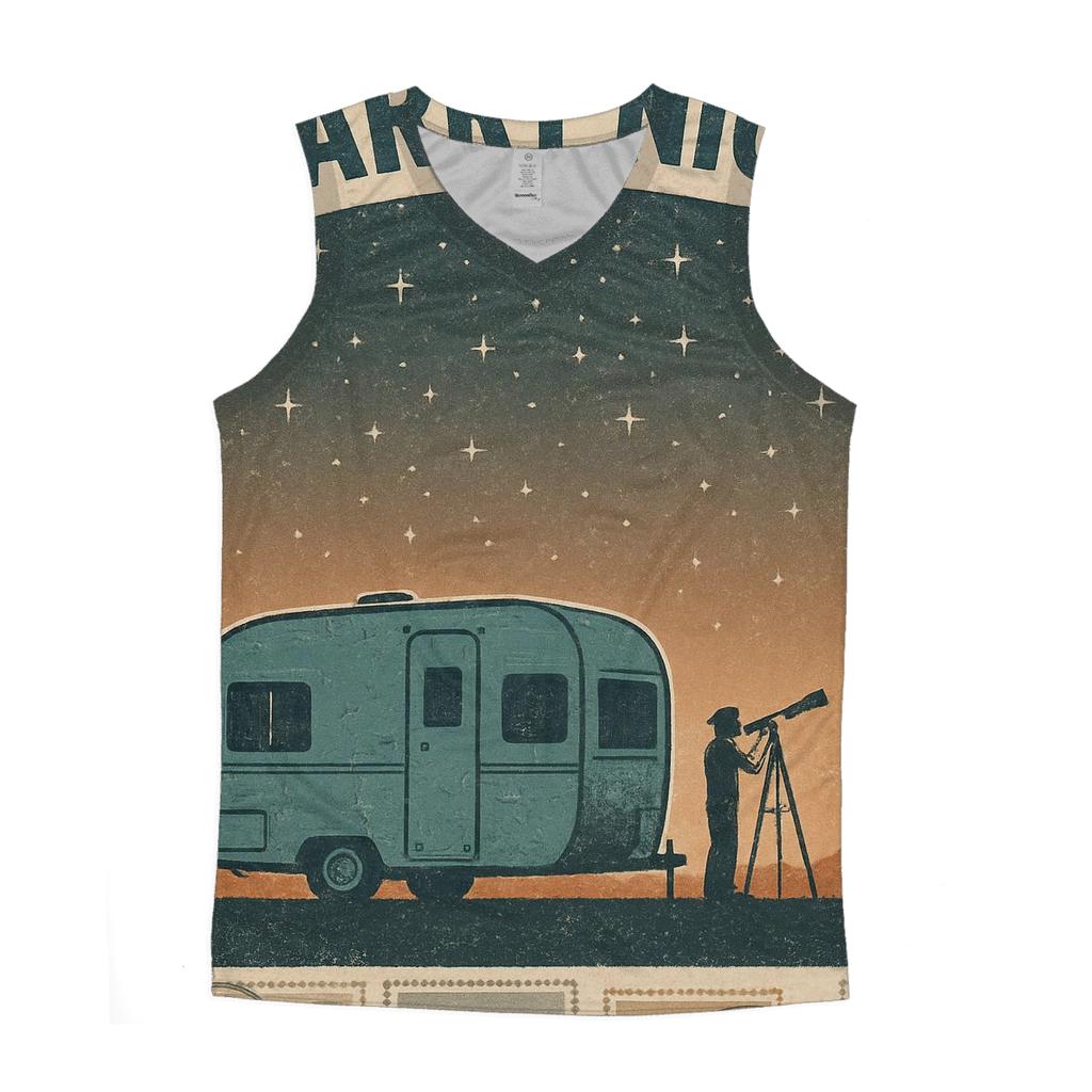 Stargazer Roadtrip Poster sports performance tank tops