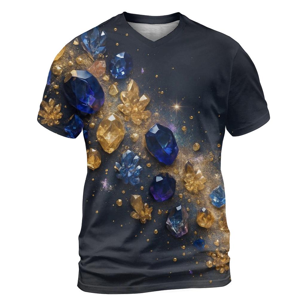 Nebula Gem Cascade custom all-over print shirts