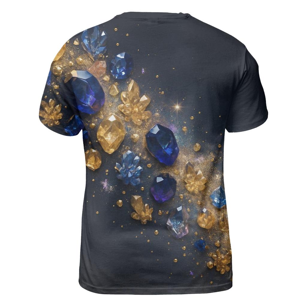 Nebula Gem Cascade custom all-over print shirts