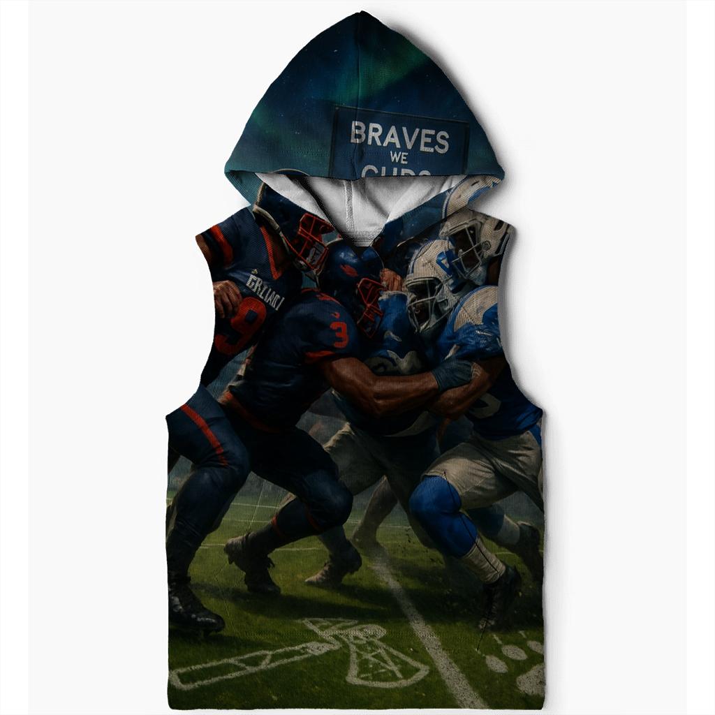 Midnight Gridiron Rift Clash Braves Vs Cubs hoodie designs
