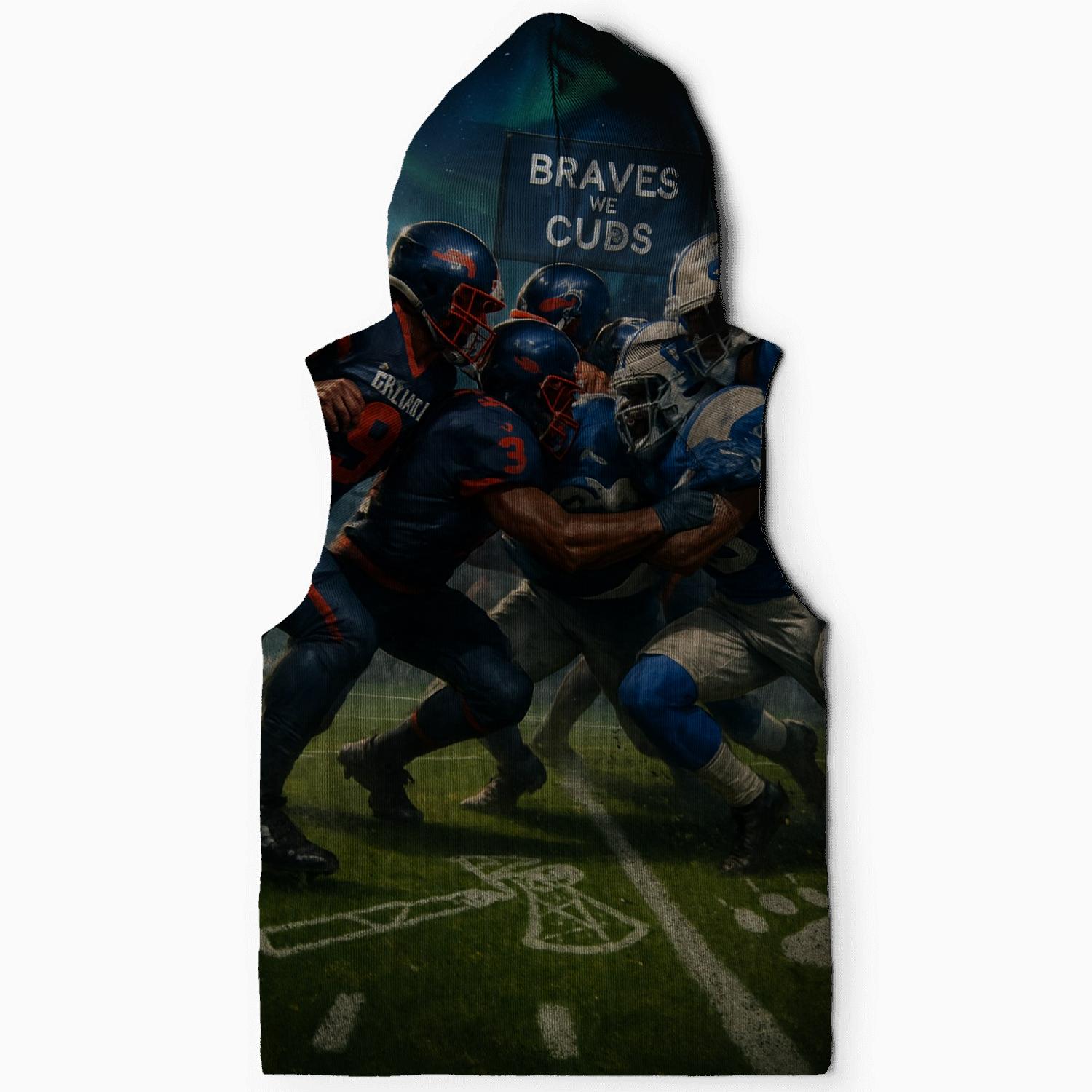 Midnight Gridiron Rift Clash Braves Vs Cubs hoodie designs