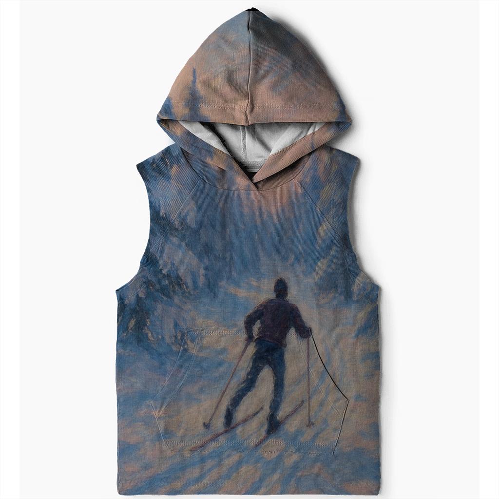 Nordic Skiing Harmony pullover hoodies