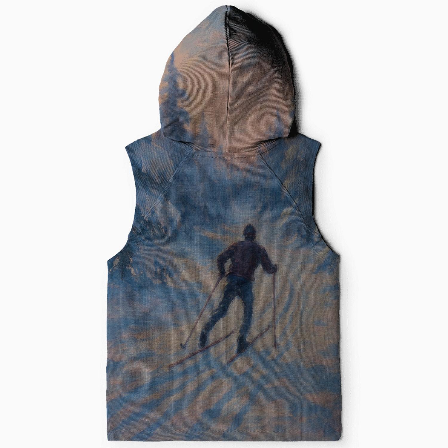 Nordic Skiing Harmony pullover hoodies